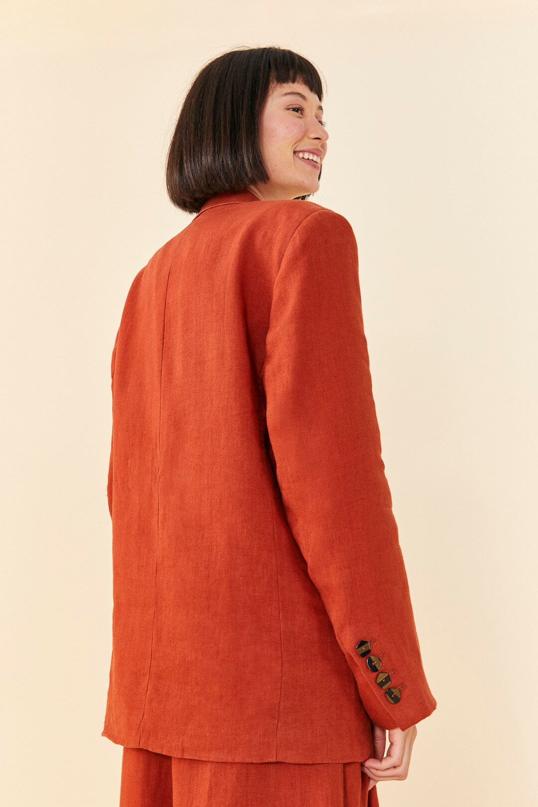 Farm Rio Brown Blazer