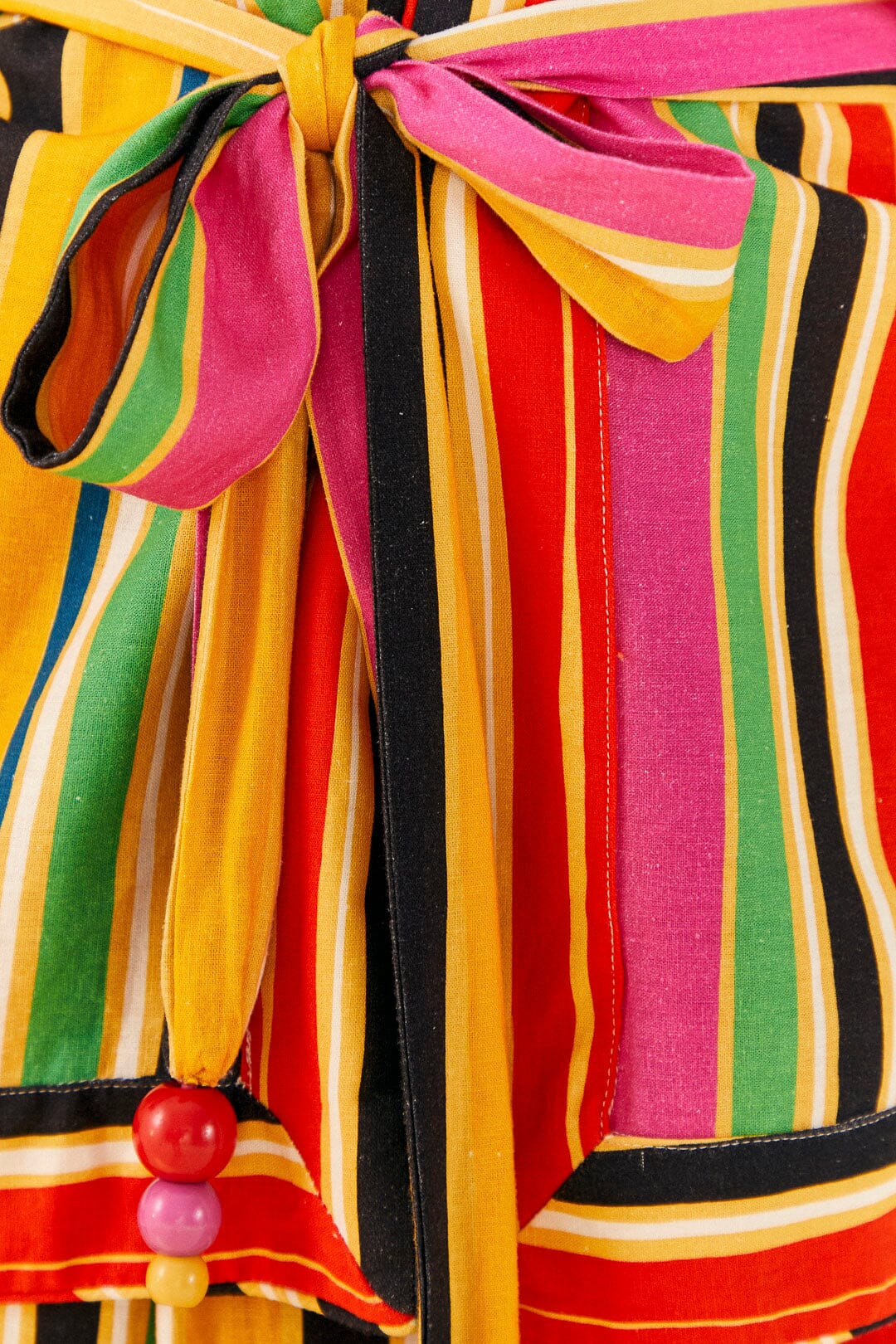 Farm Rio Rainbow Stripes Kimono