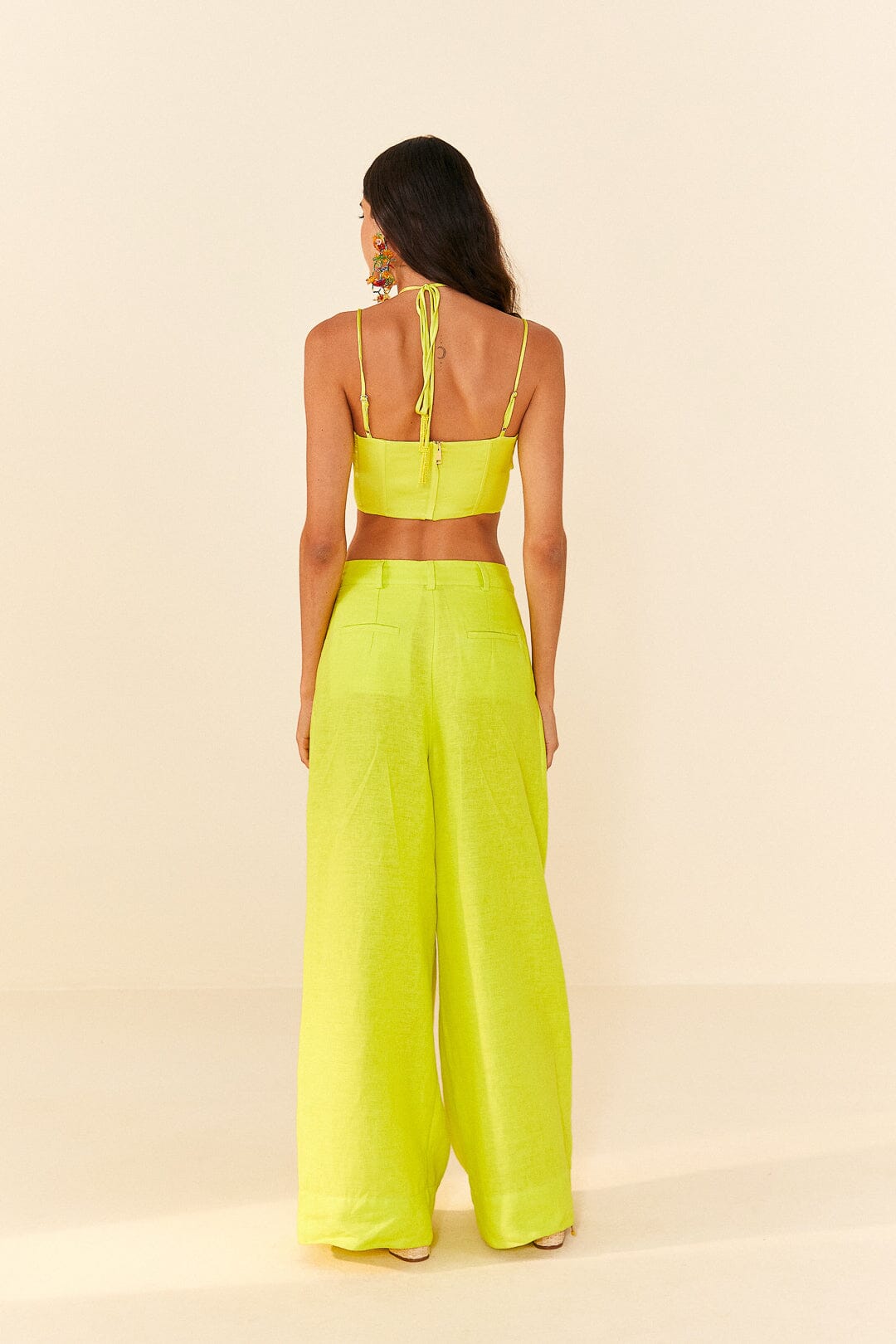 Farm Rio Lime Green Pants
