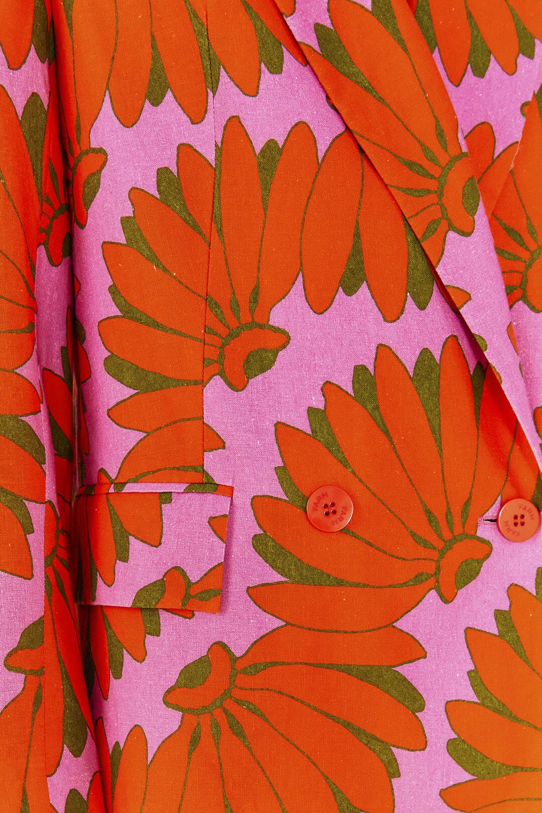 Farm Rio Pink Copacabana Blazer