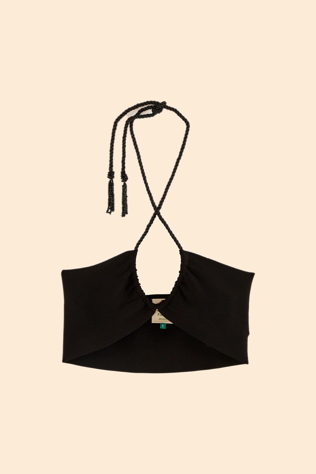 Farm Rio Black Knit Top