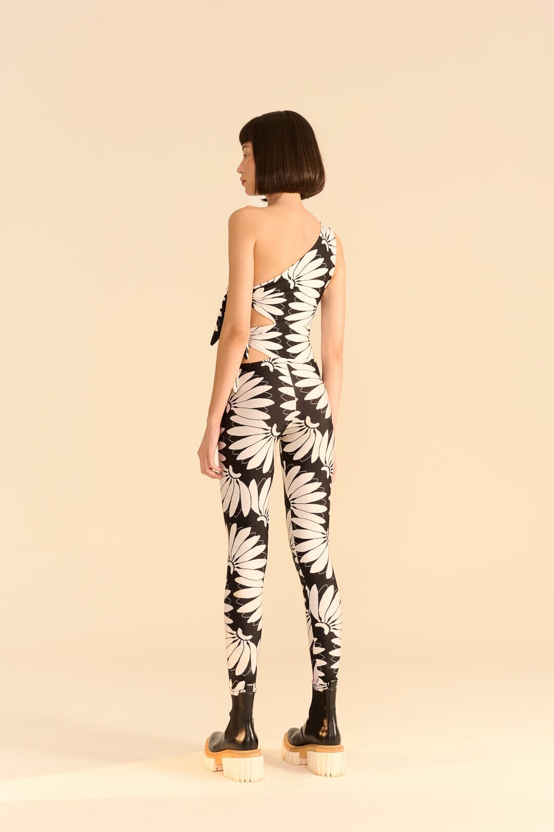 Farm Rio Black Copacabana Lycra Jumpsuit