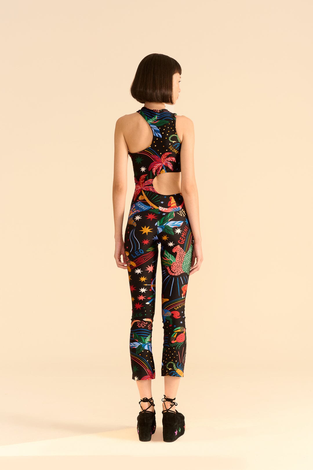 Farm Rio Zodiac Lycra Jumpsuit