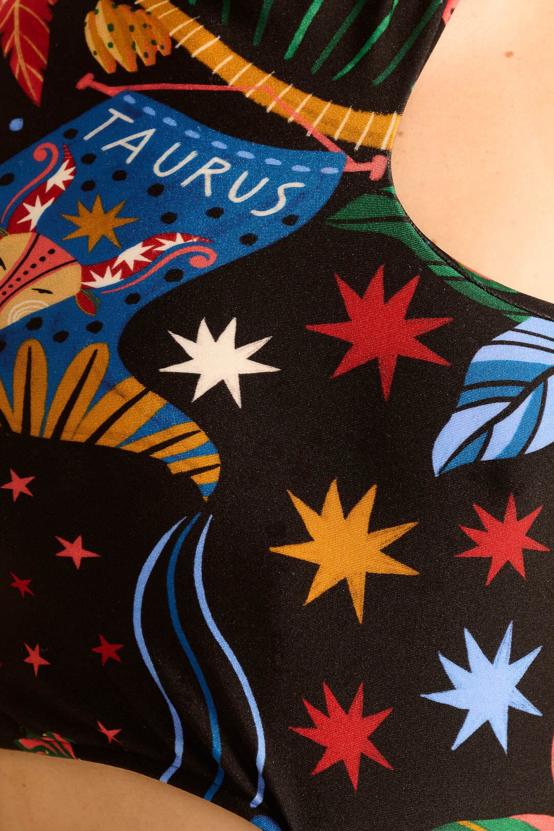 Farm Rio Zodiac Lycra Jumpsuit