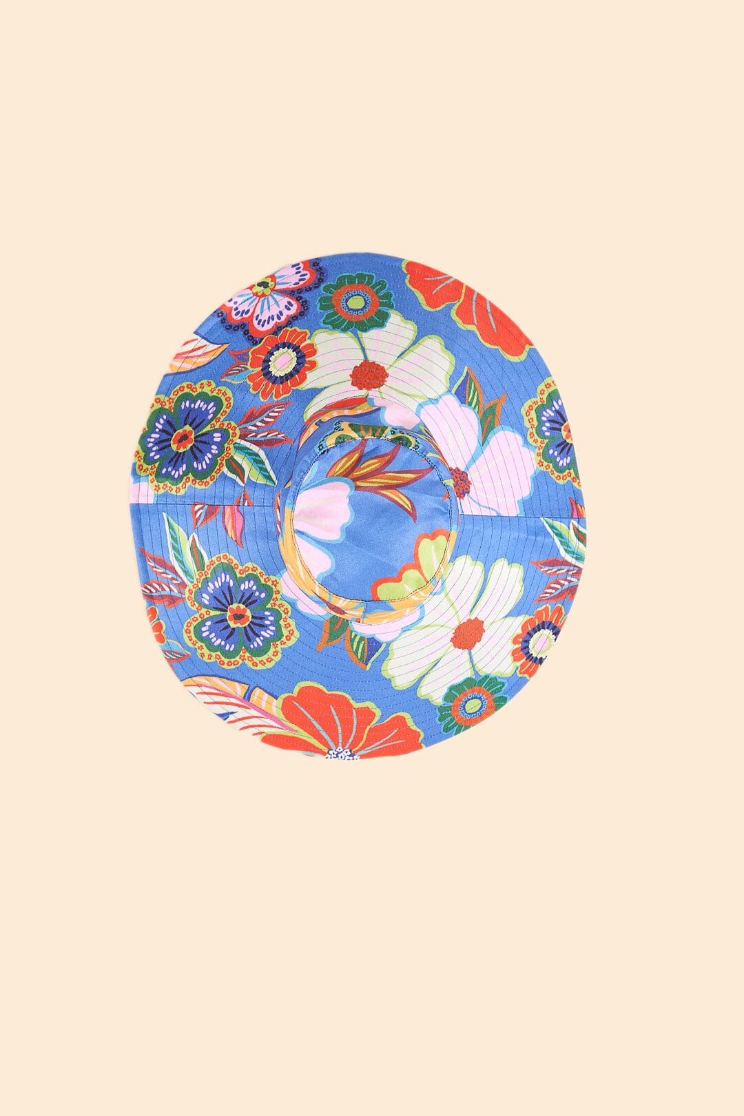 Farm Rio Orange Blooming Garden Hat