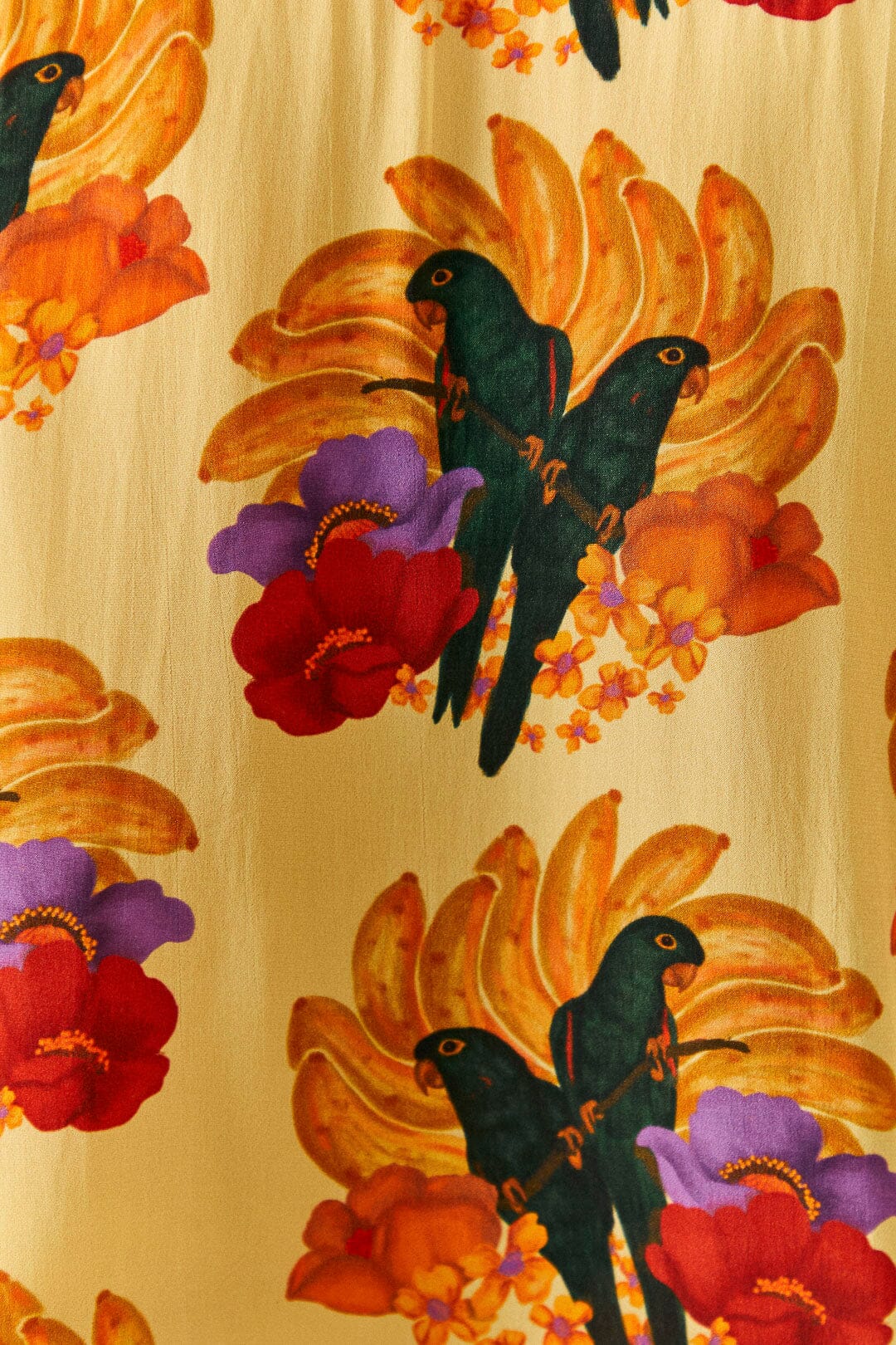 Farm Rio Banana Nest Pajama Shirt