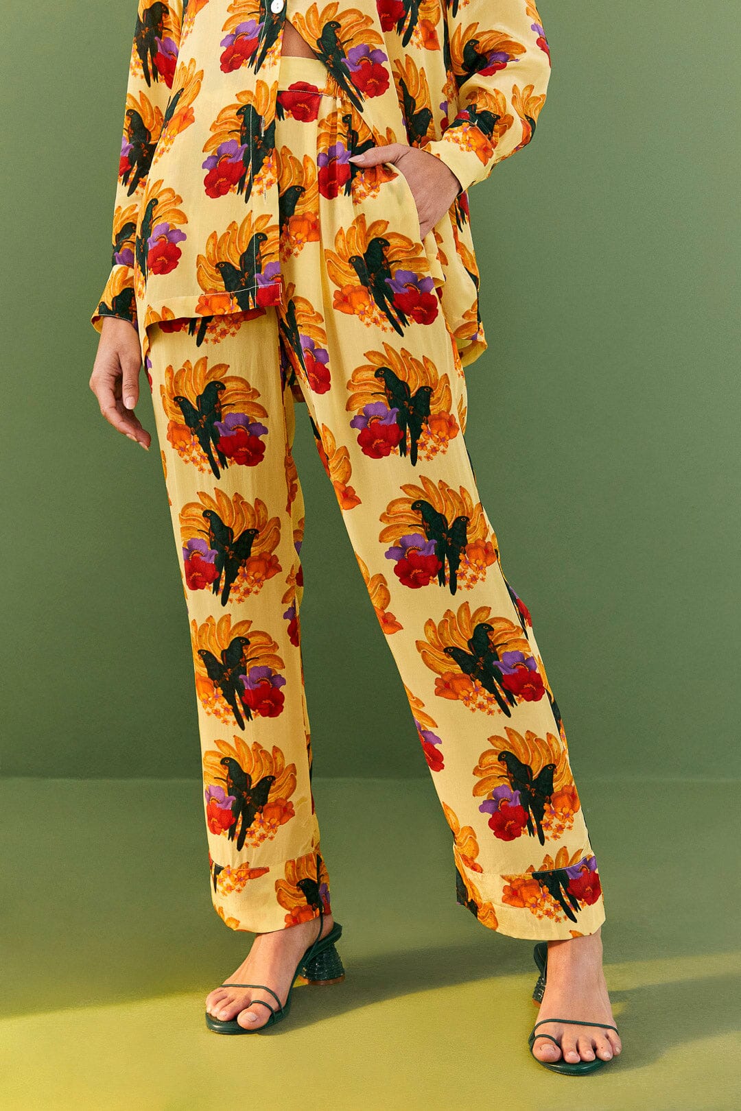 Farm Rio Banana Nest Pajama Pants