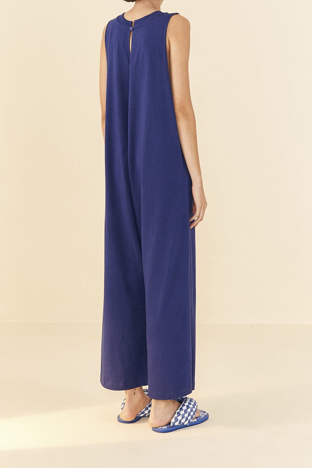  Navy Blue Nature Organic Cotton Jumpsuit