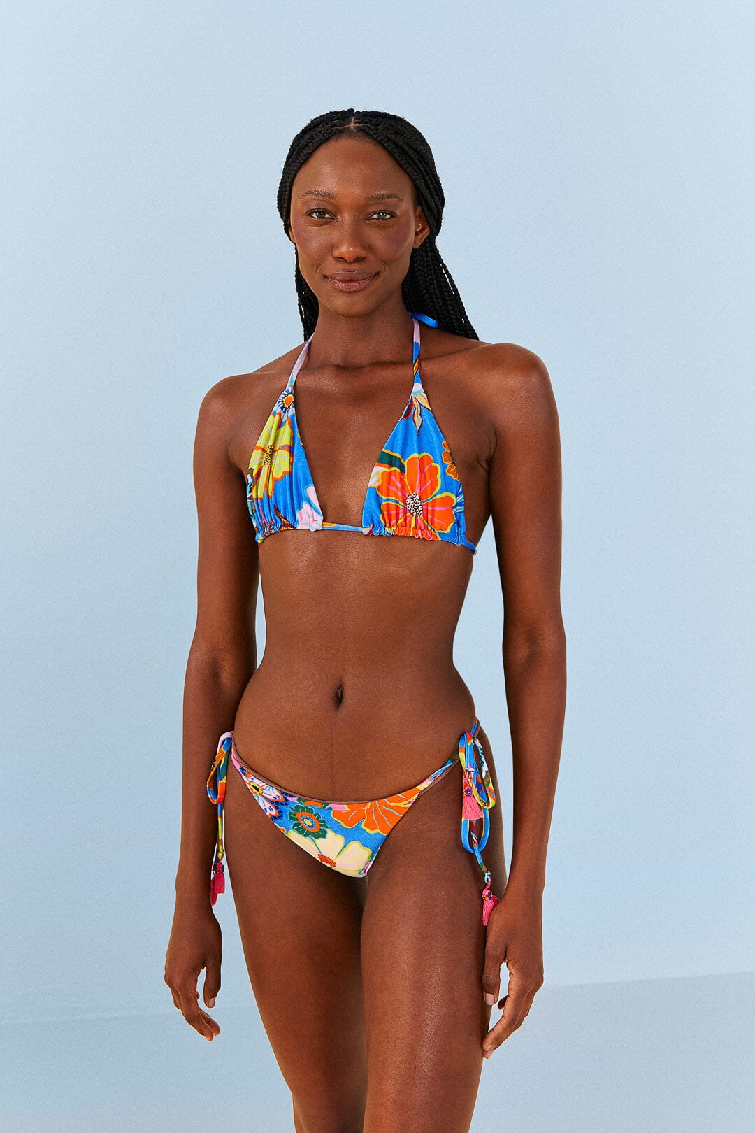 Farm Rio Full Garden Triangle Bikini Bottom