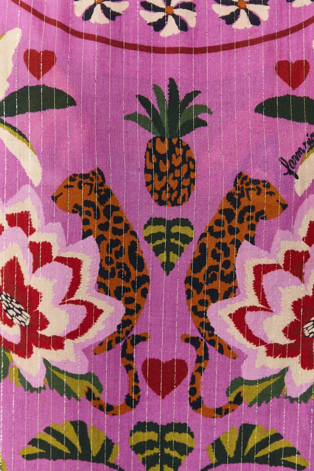 Farm Rio Pink Leopard Forest Cover Up