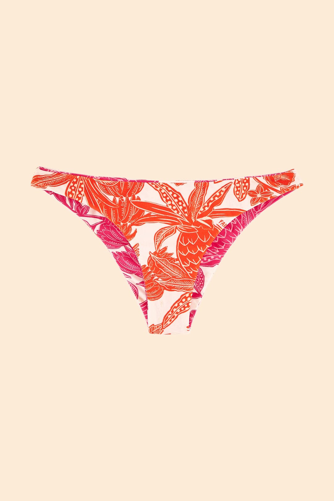 Farm Rio Tropical Woodcut Reversible Bikini Bottom