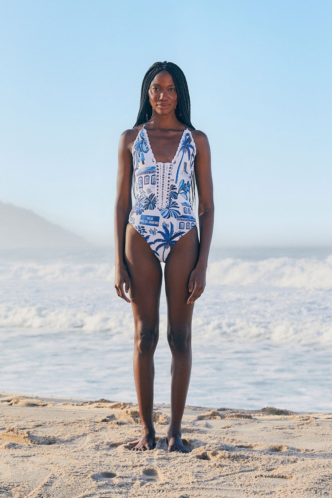 Farm Rio Sweet Rio One Piece Swimsuit
