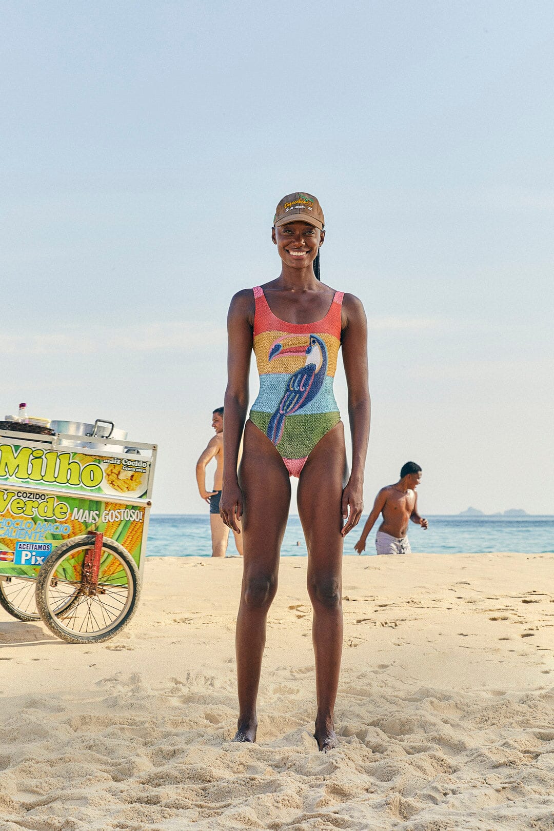 Farm Rio Wonderful Toucans One Piece Swimsuit