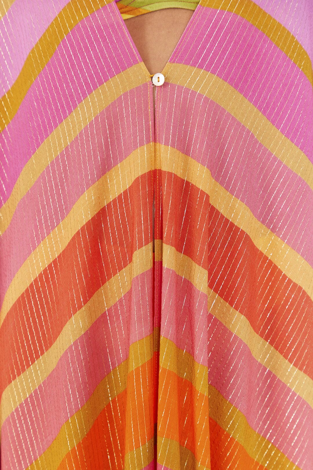 Farm Rio Shiny Stripes Cover Up