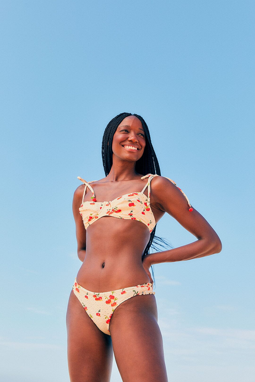 Farm Rio Pitanga Cherry Bikini Bottom