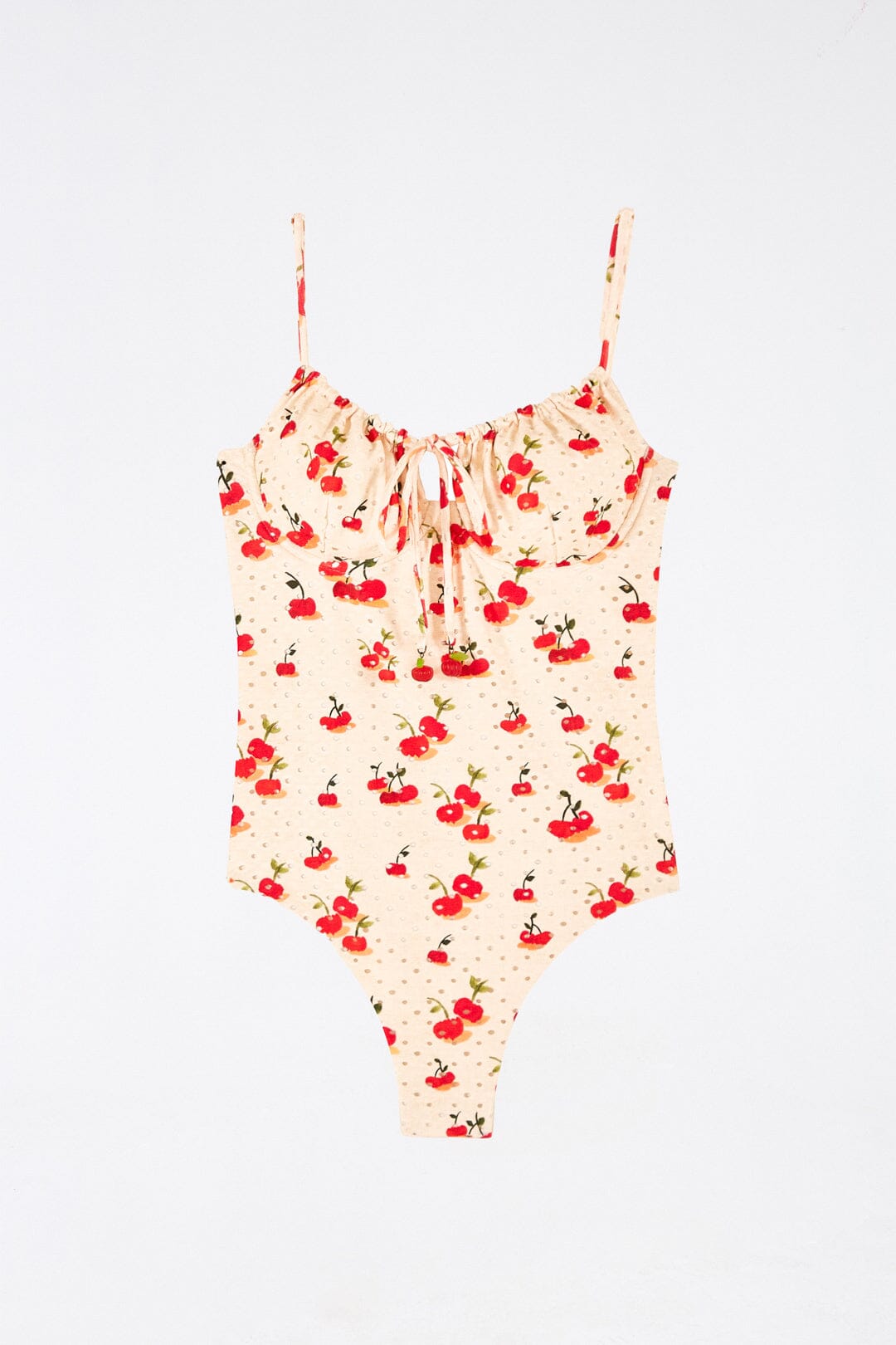 Farm Rio Pitanga Cherry One Piece Swimsuit