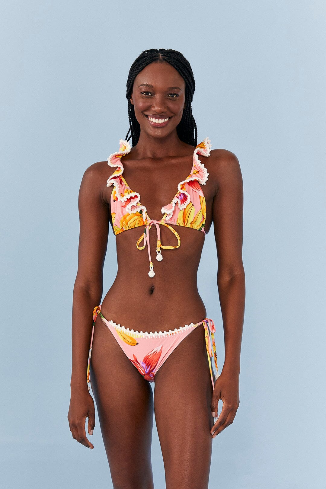 Farm Rio Pink Banana Taste Bikini Bottom
