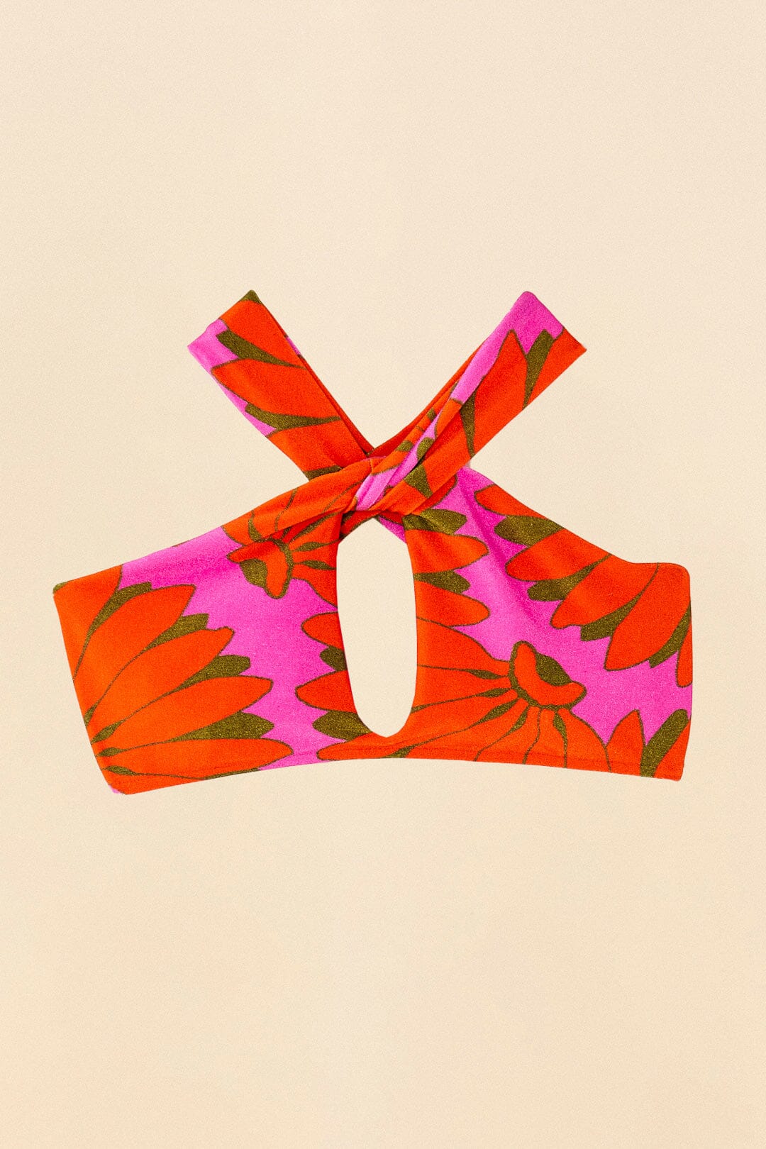 Farm Rio Pink Copacabana Bikini Top