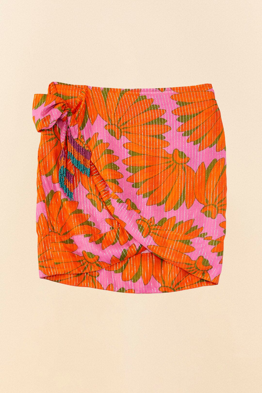 Farm Rio Pink Copacabana Cover Up Skirt