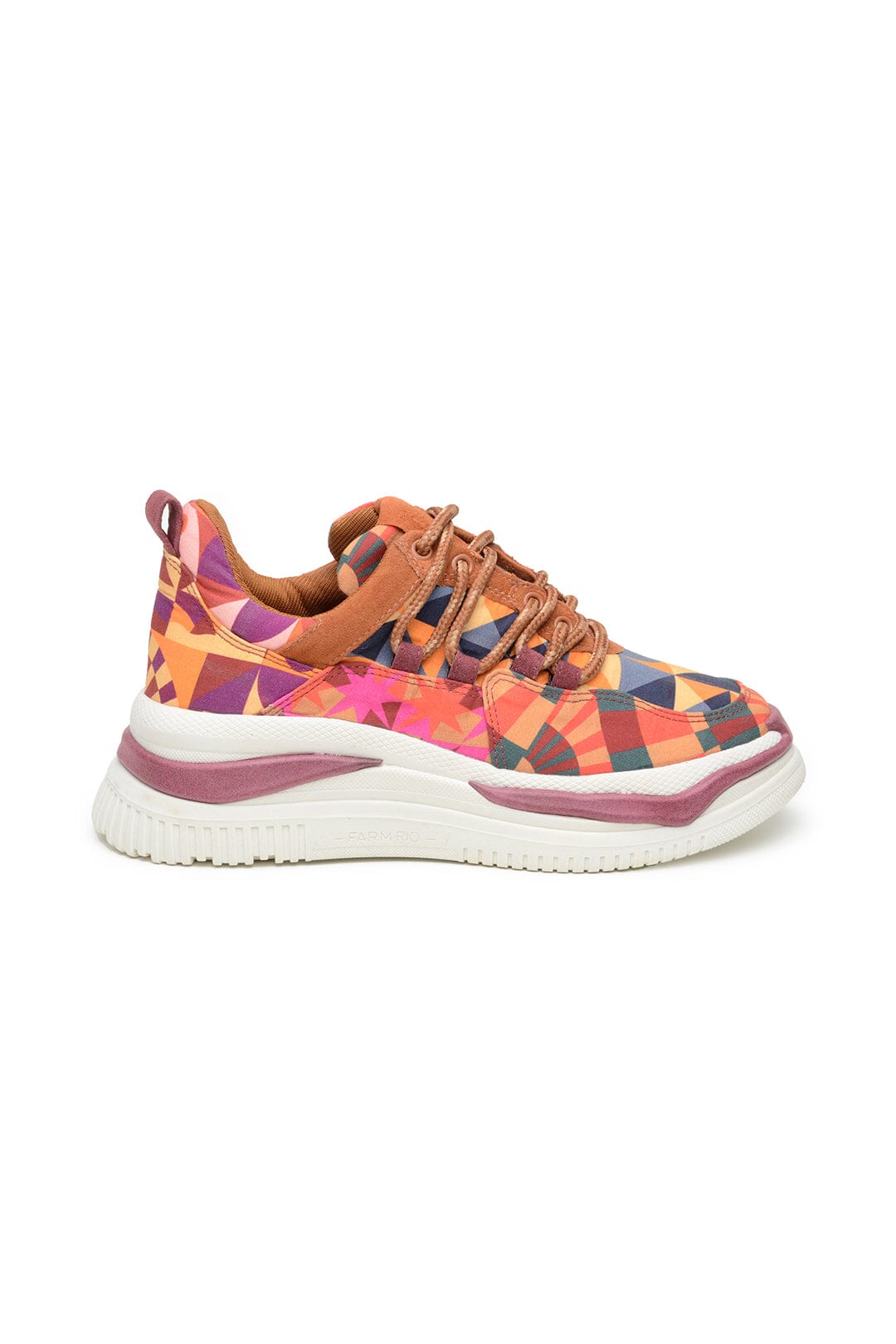 Farm Rio Graphic Scarves Platform Sneaker