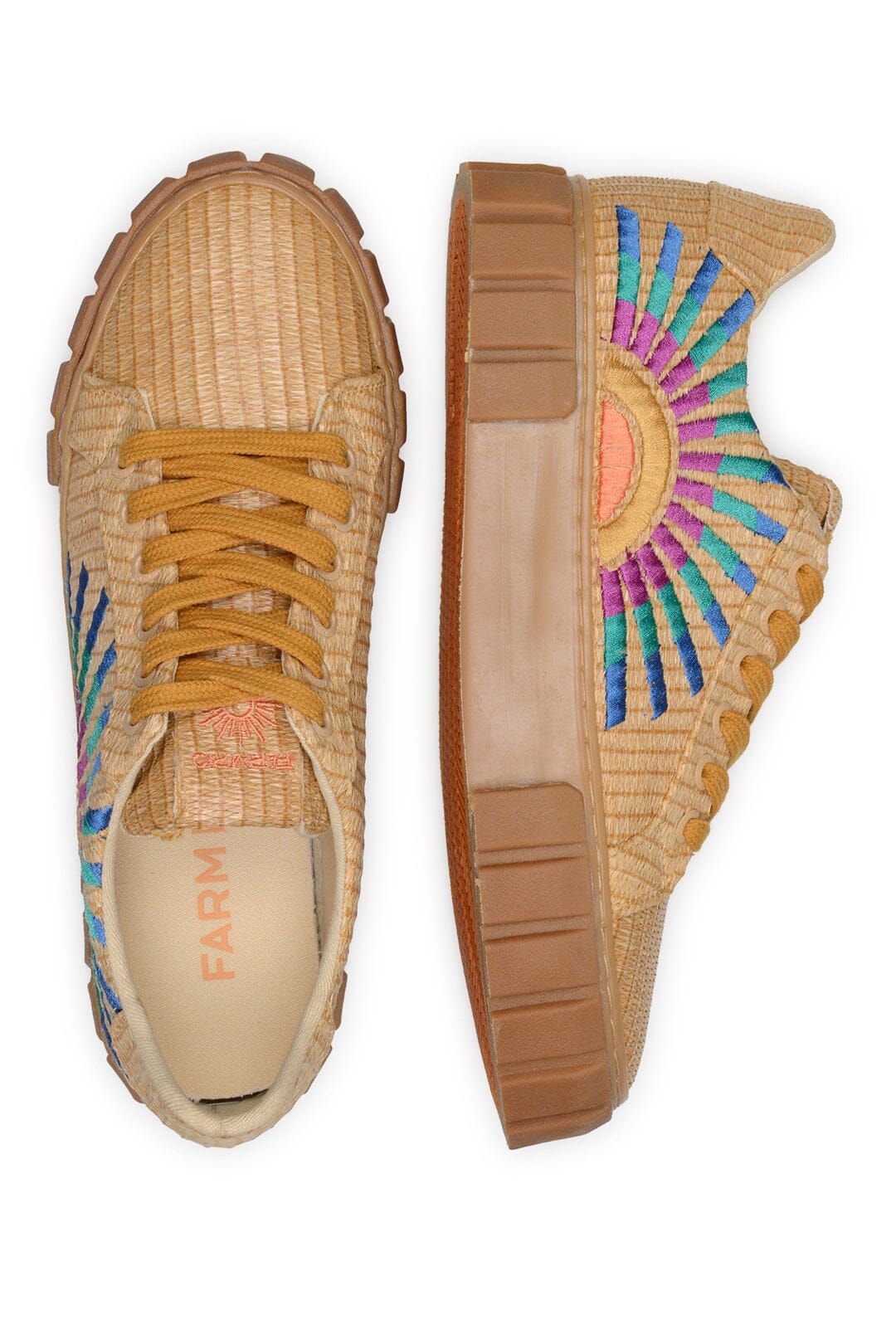 Farm Rio Rainbow Island Flatform Sneaker