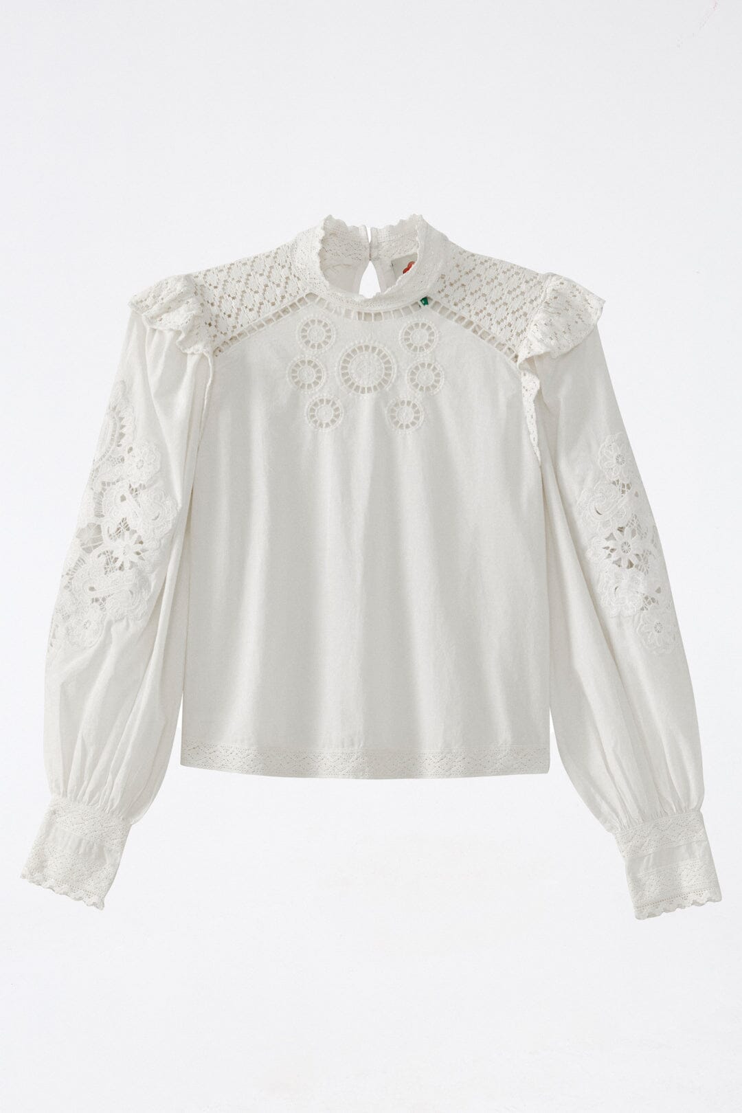 Farm Rio Off-White Romantic Blouse