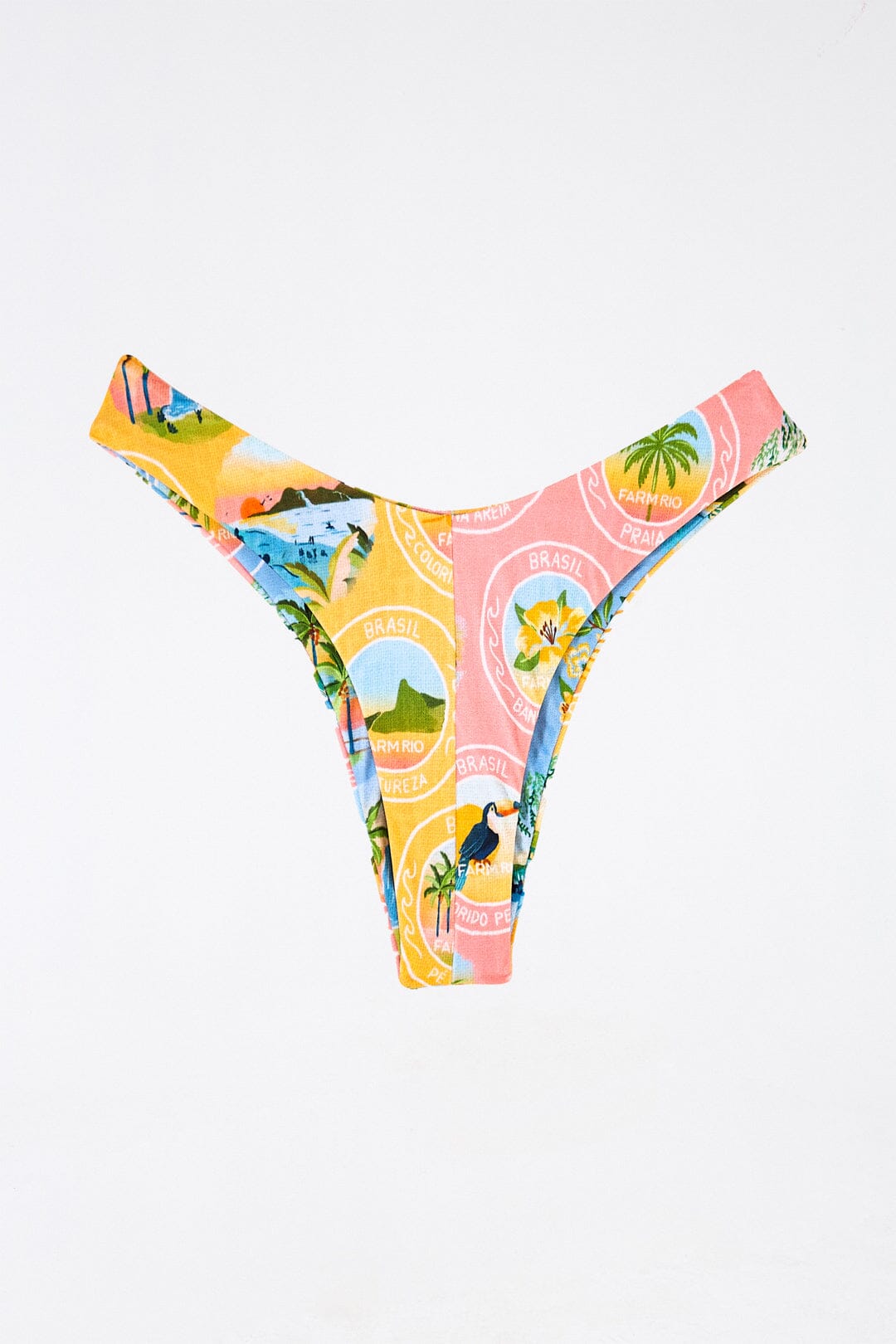 Farm Rio Rio Stamps Bikini Bottom