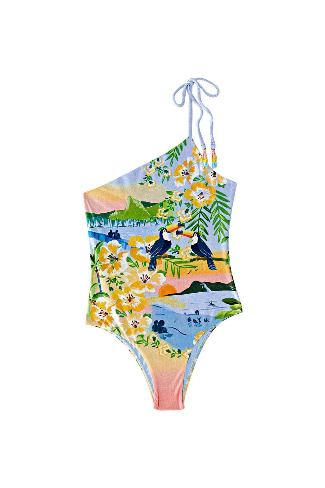 Farm Rio Colorful Rio One Piece Swimsuit