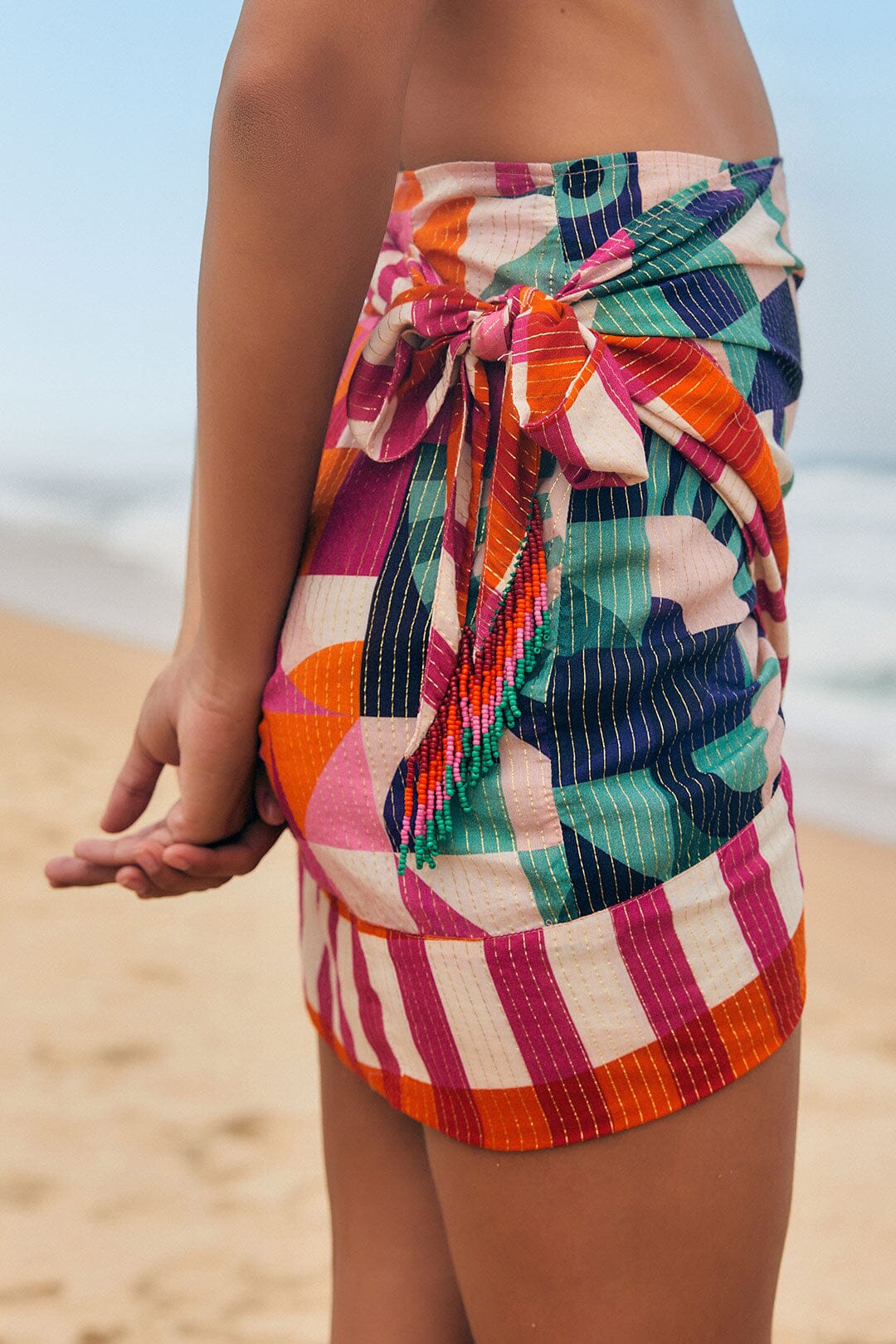 Farm Rio Ombre Graphic Toucans Cover Up