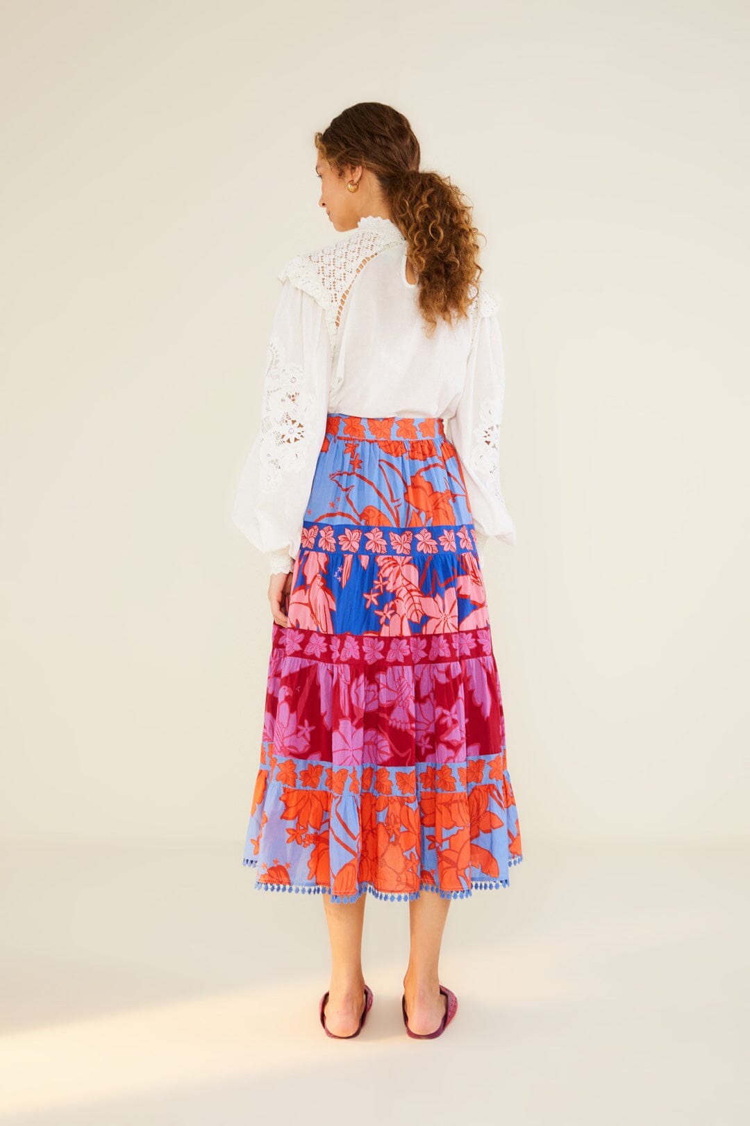 Farm Rio Mixed Living Nature Skirt