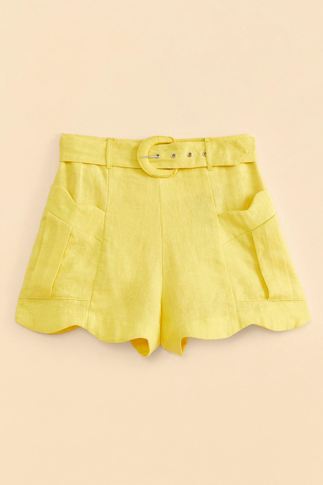 Farm Rio Bright Yellow Shorts