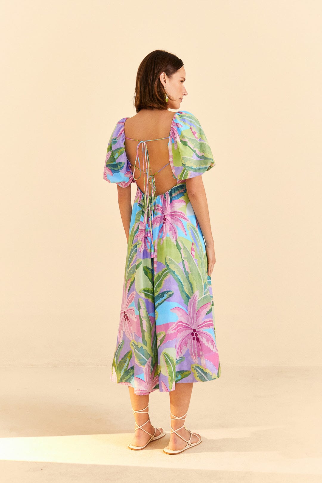 Farm Rio Beach Vibe Midi Dress