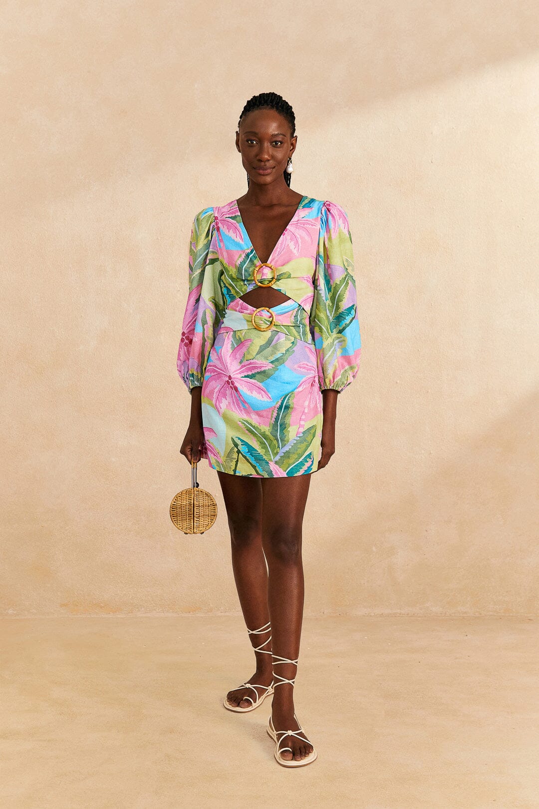 Farm Rio Beach Vibe Mini Dress