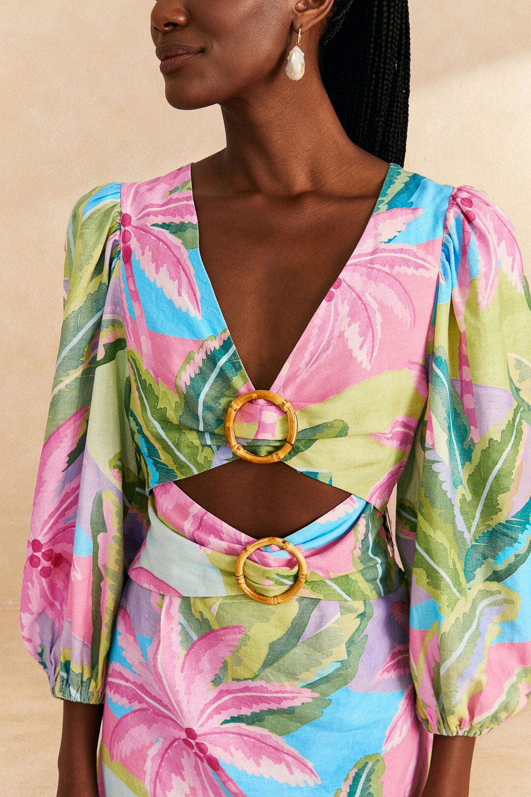 Farm Rio Beach Vibe Mini Dress