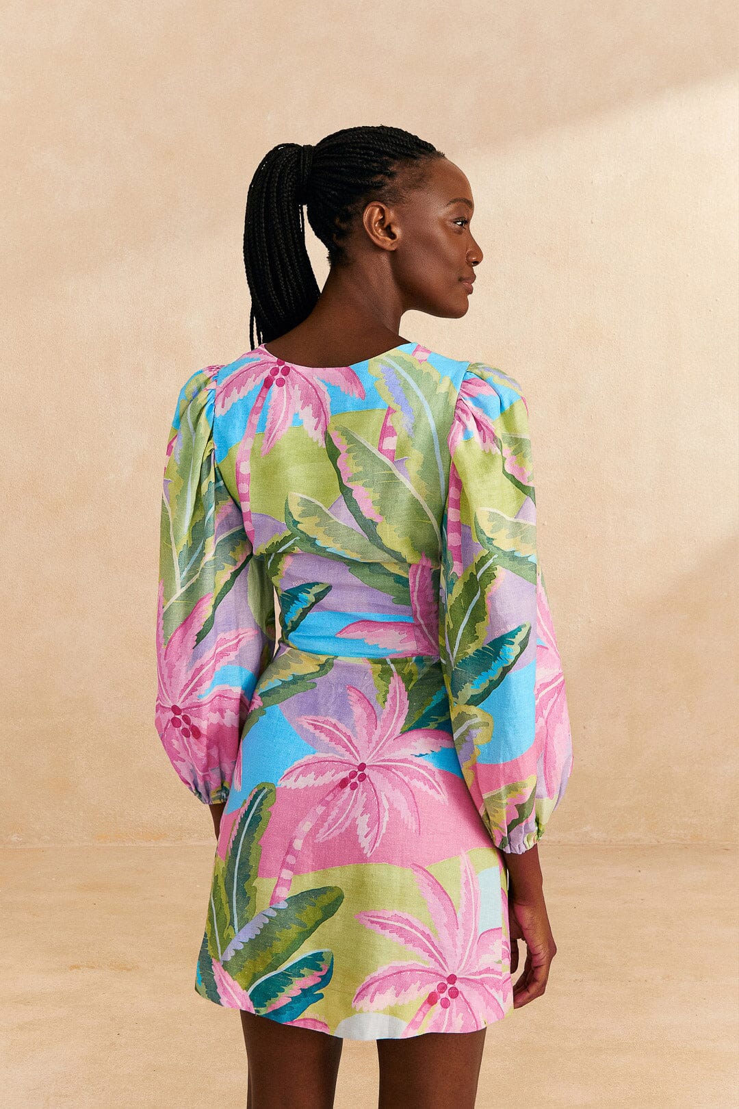 Farm Rio Beach Vibe Mini Dress