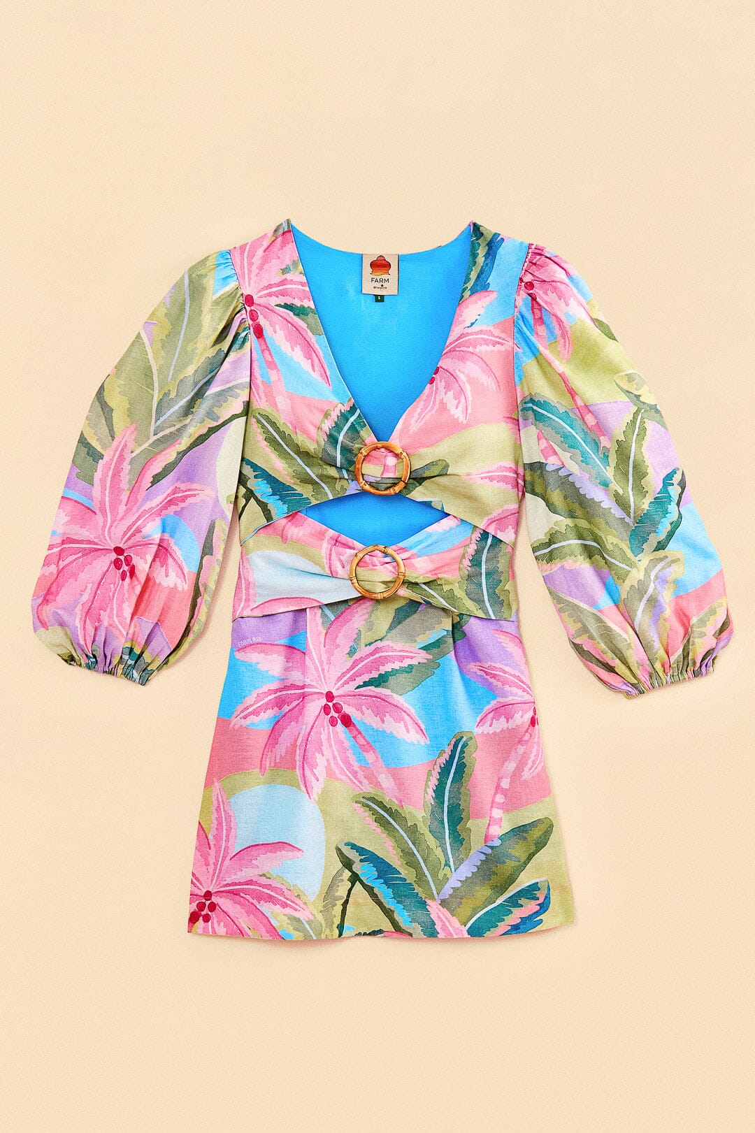 Farm Rio Beach Vibe Mini Dress