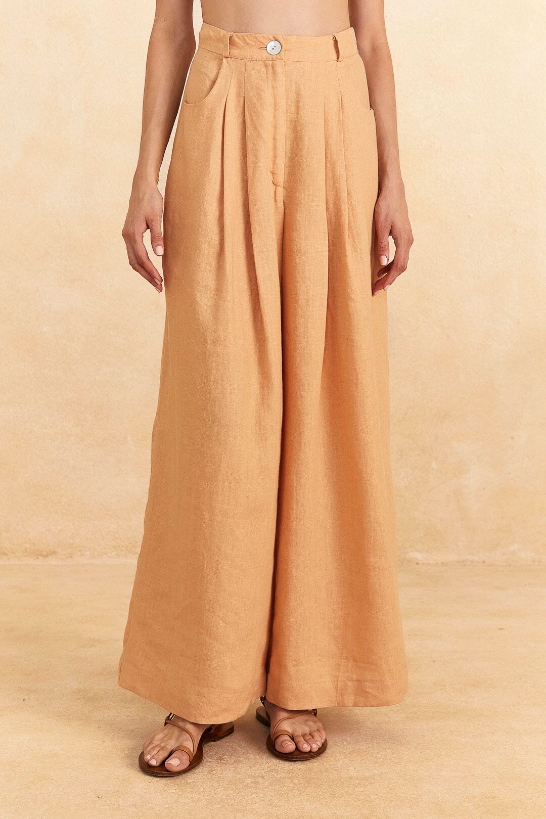 Farm Rio Dark Sand Pants