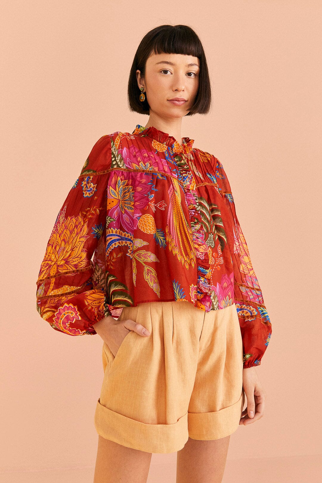Farm Rio Mystic Bush Blouse