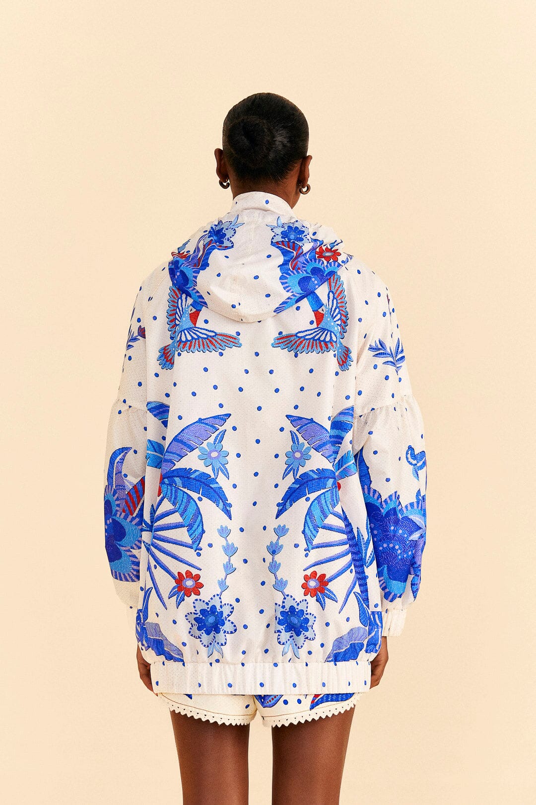 Farm Rio Off-White Jungle Chic Jacket