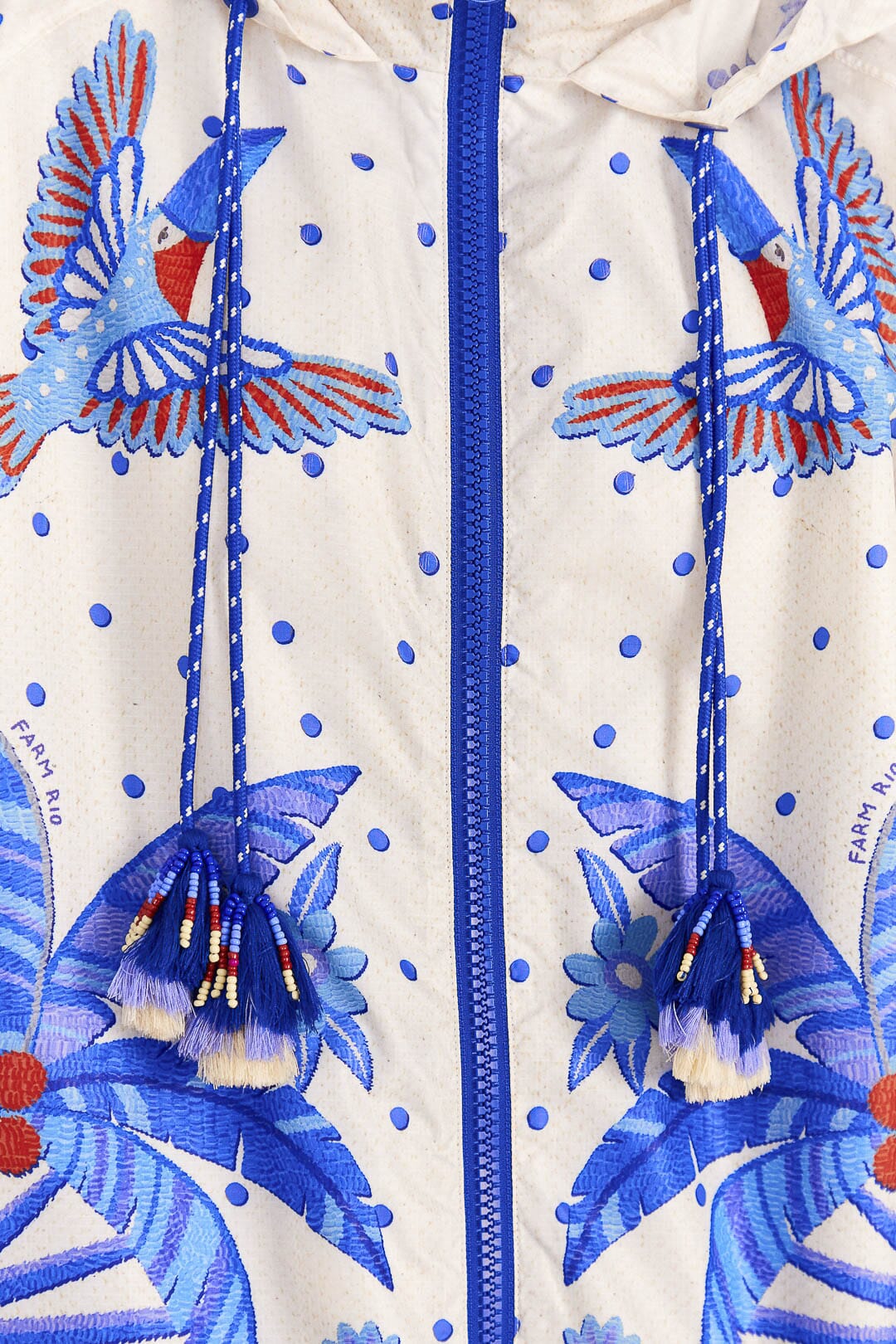 Farm Rio Off-White Jungle Chic Jacket