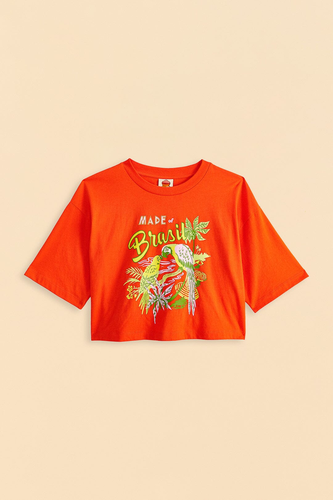 Farm Rio Red Brasil Organic Cotton T-Shirt