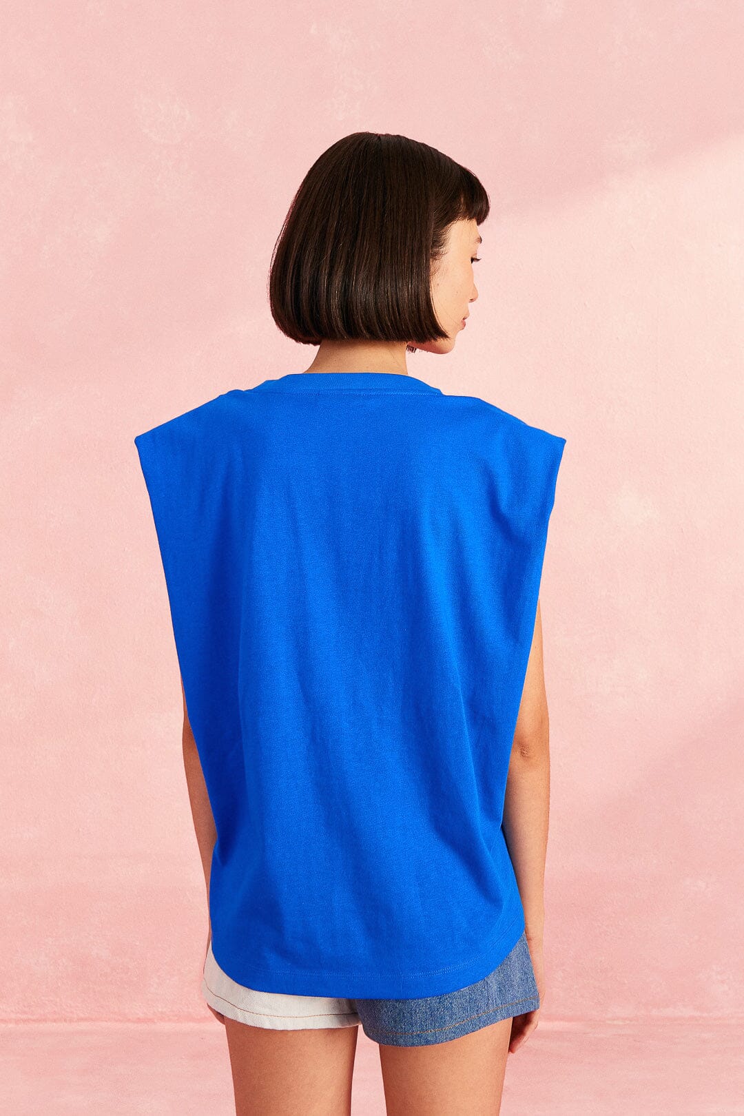 Farm Rio Blue Kissed By The Sun Organic Cotton T-Shirt