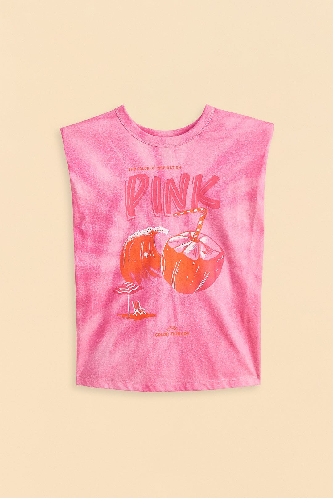 Farm Rio Pink Coconut Organic Cotton T-Shirt