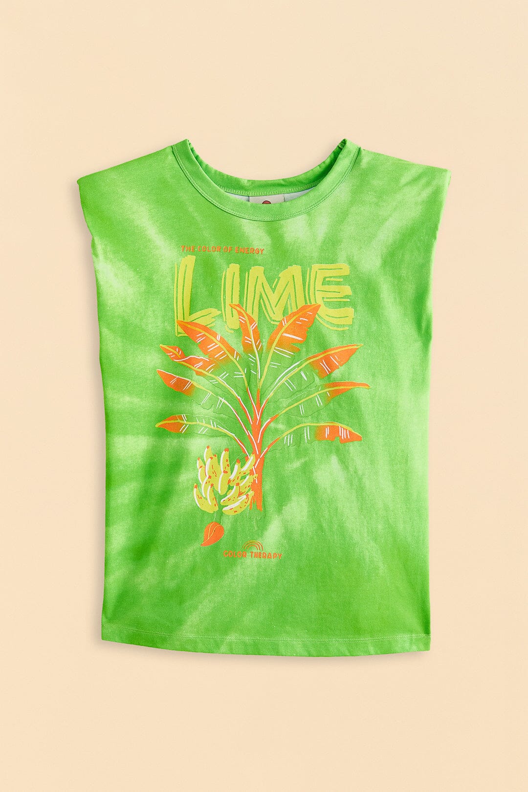 Farm Rio Green Lime Bananas Organic Cotton T-Shirt