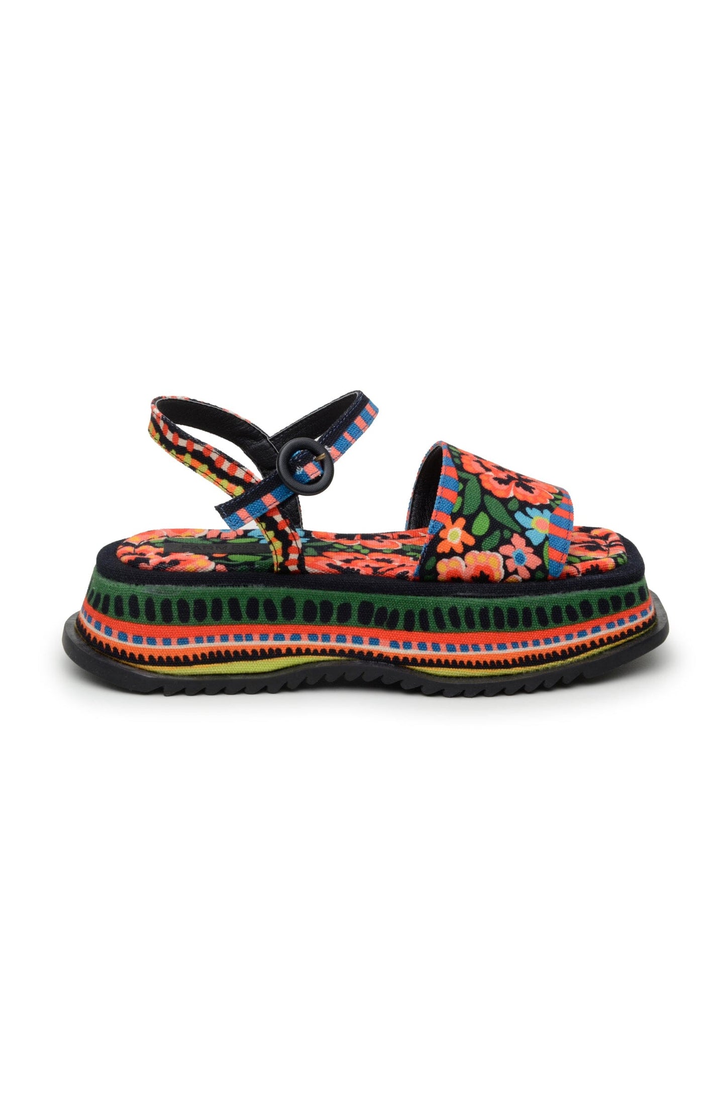Farm Rio Spring Delight Flatform Sandal