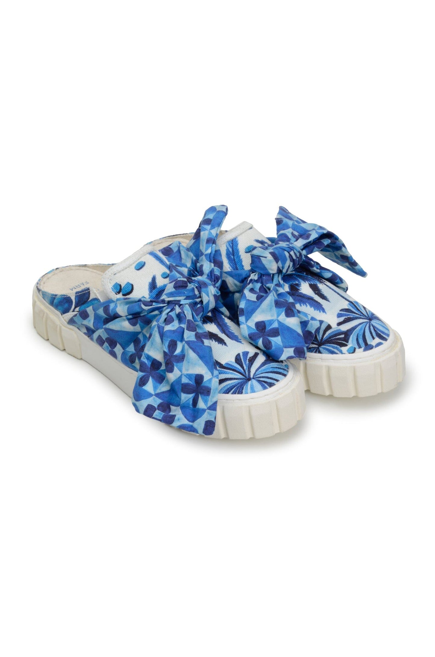 Farm Rio Sweet Rio Mule Sneaker With Bow