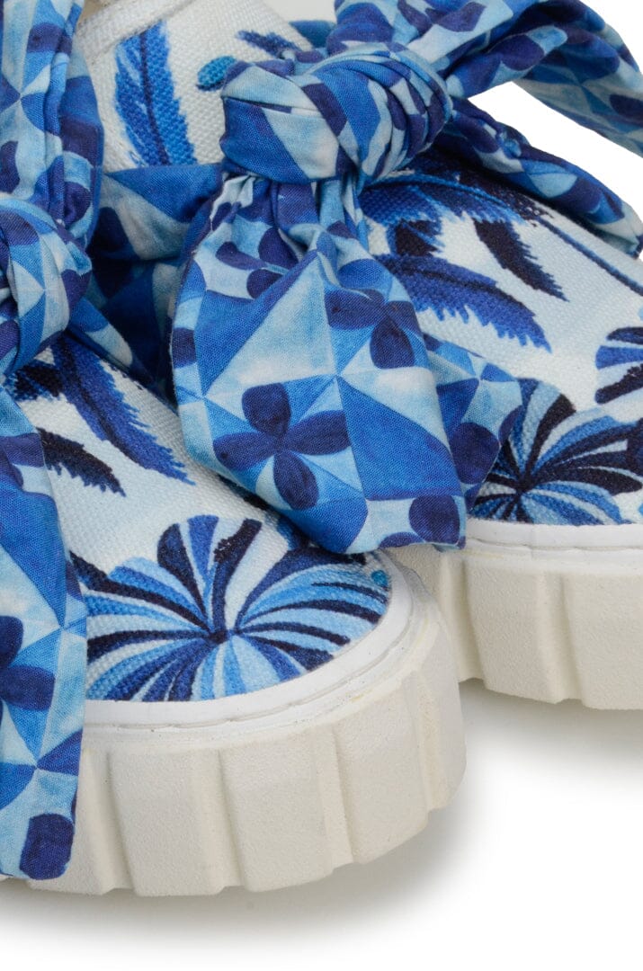 Farm Rio Sweet Rio Mule Sneaker With Bow