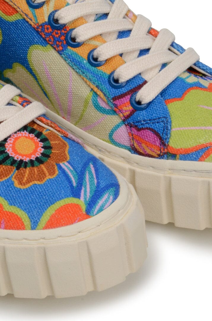 Farm Rio Blue Full Garden Flatform Sneaker
