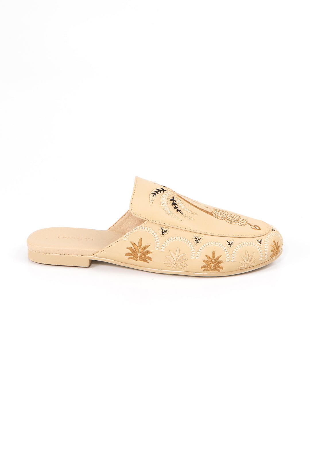 Farm Rio Beige Braided Mule