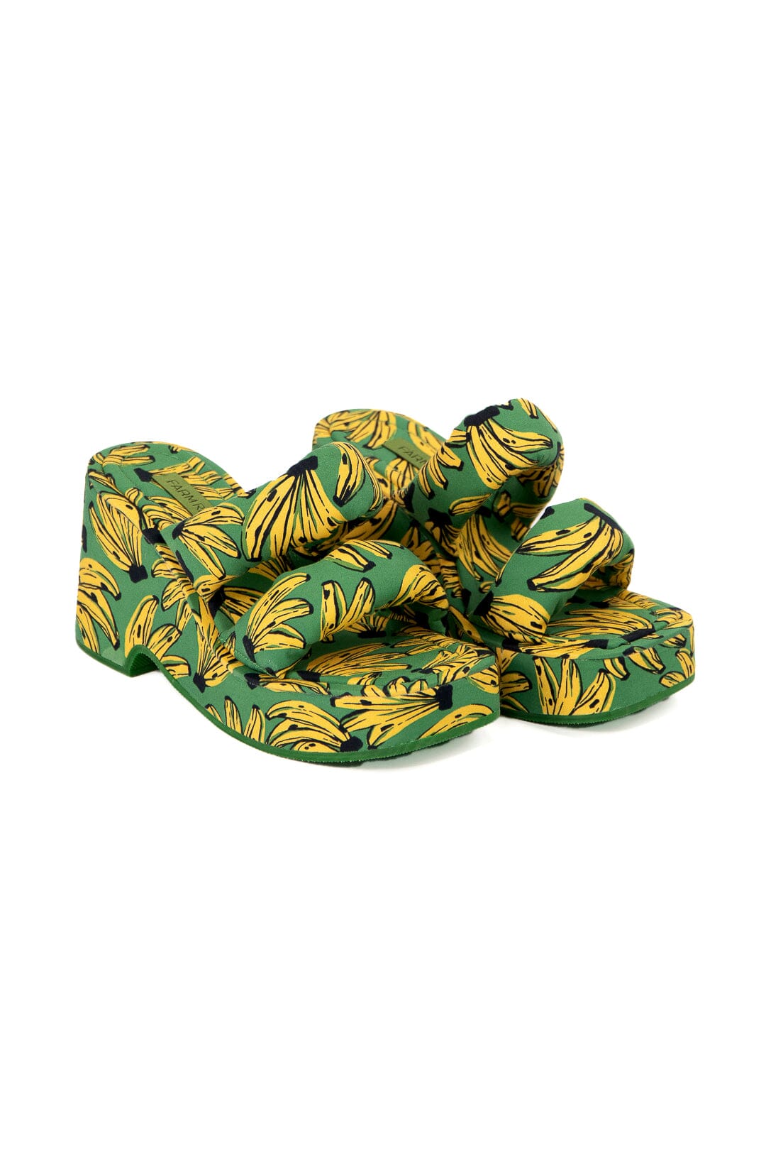 Farm Rio Banana Bossa Puffy Platform Sandal